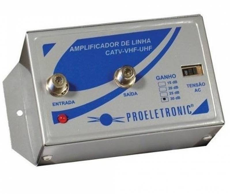 Amplificador de Antena Valor Hortolândia - Divisor de Antena