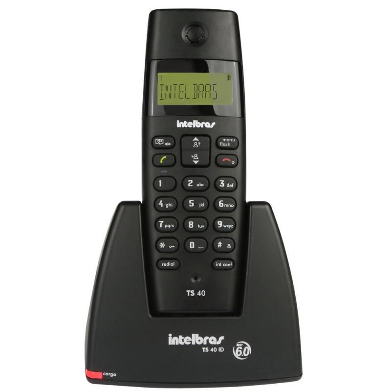 Aparelho de Telefone Fixo sem Fio Jaguaré - Telefone de Mesa com Fio