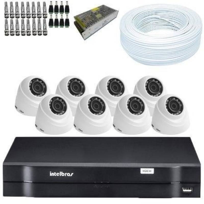 Cftv com Dvr Valor Osasco - Kit Cftv Dvr Intelbras