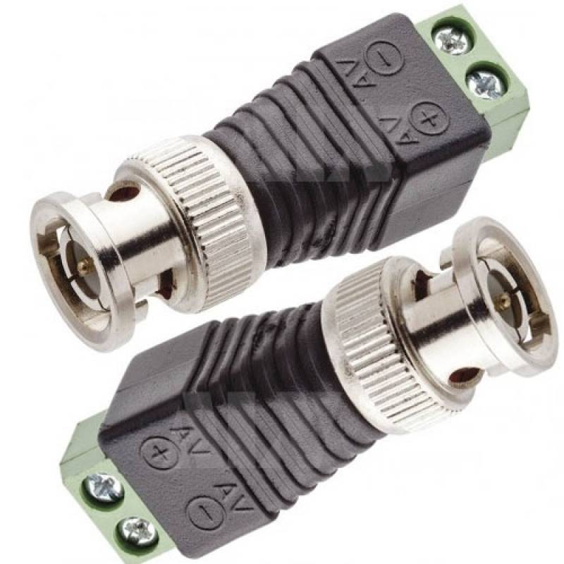 Conector Bnc para Cftv Pedreira - Acessórios para Instalação de Cftv