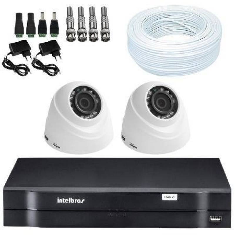 Kit Cftv Dvr Intelbras Preço Paulínia - Câmera de Segurança