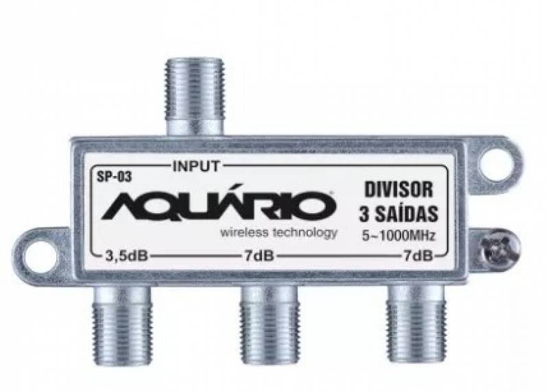 Onde Encontro Divisor de Antena Ipiranga - Receptor de Antena