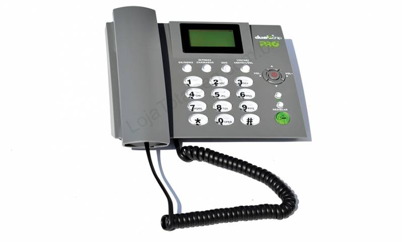 Onde Encontro Telefone de Mesa com Chip Ribeirão Pires - Aparelho de Telefone Fixo