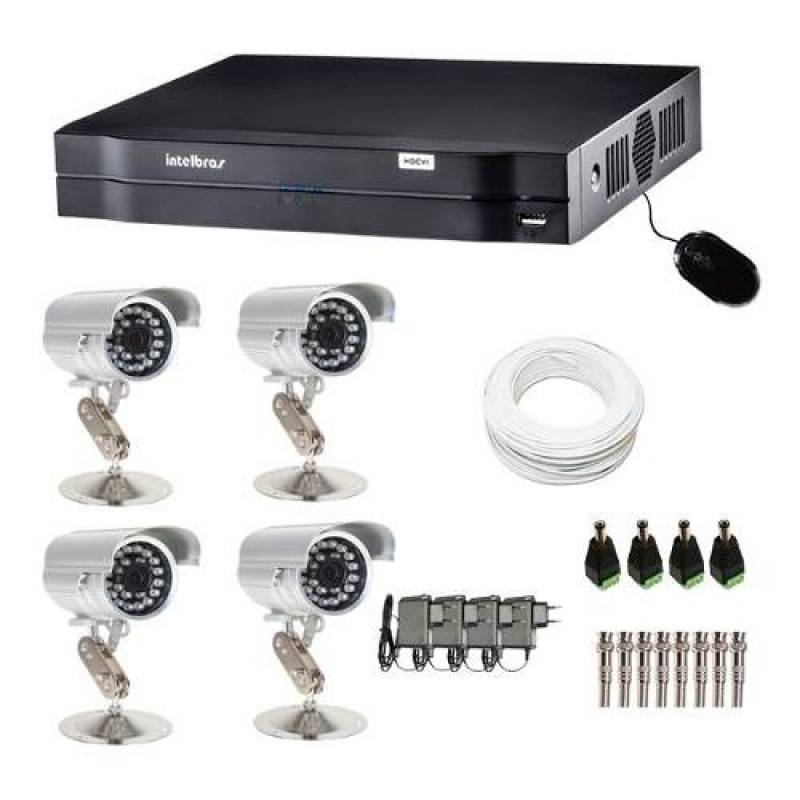 Quanto Custa Kit Cftv Dvr Intelbras Capão Redondo - Câmera Cftv Full Hd