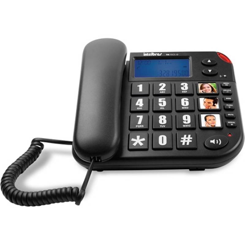 Quanto Custa Telefone de Mesa com Bina Bom Retiro - Telefone de Mesa com Fio