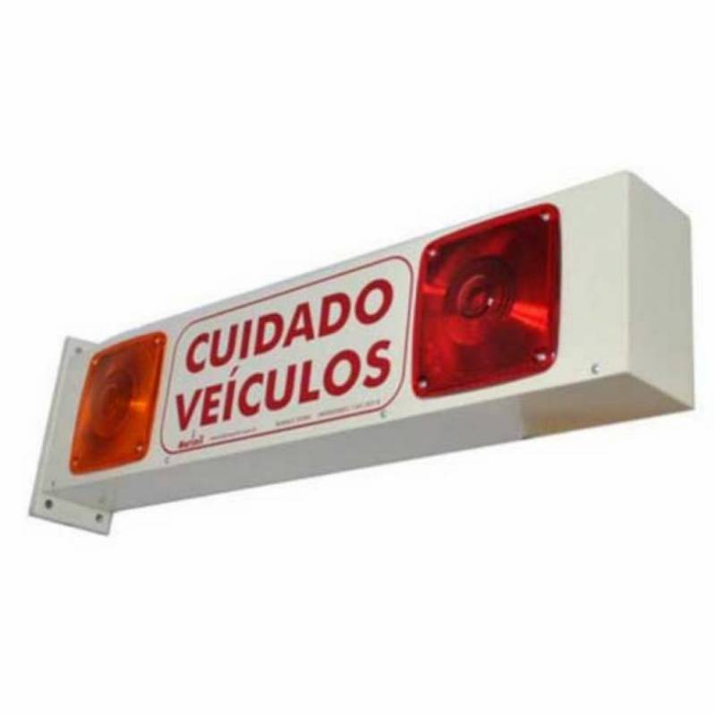 Sinalizador a Led Preço Brasilândia - Sinalizador de Portão de Garagem