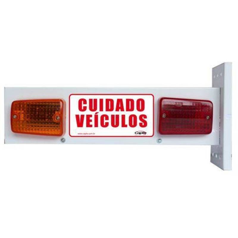 Sinalizador a Led Luz - Sinalizador de Garagem