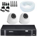 kit cftv dvr intelbras preço Jaboticabal