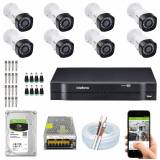 onde encontro kit cftv dvr intelbras Jardim Bonfiglioli